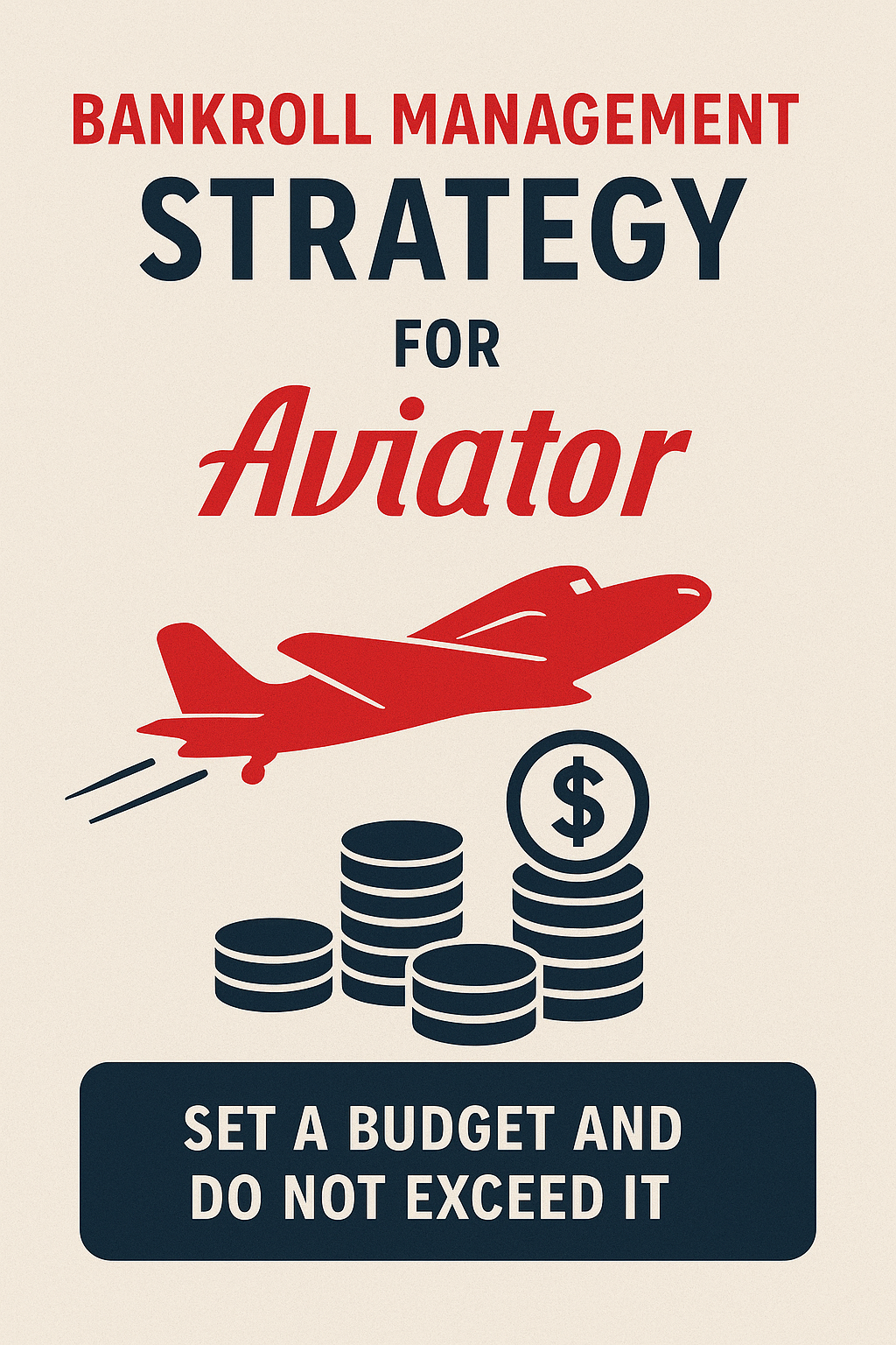 Bankroll management strategy in Aviator game