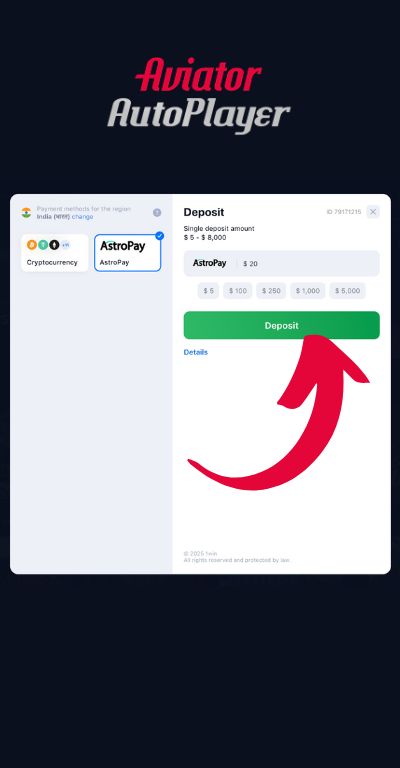 Deposit steps